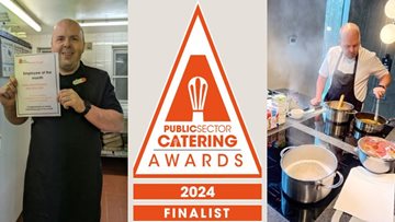 Radcliffe Head Chef shortlisted as a finalist in the Care Catering Award Category at the Public Sect